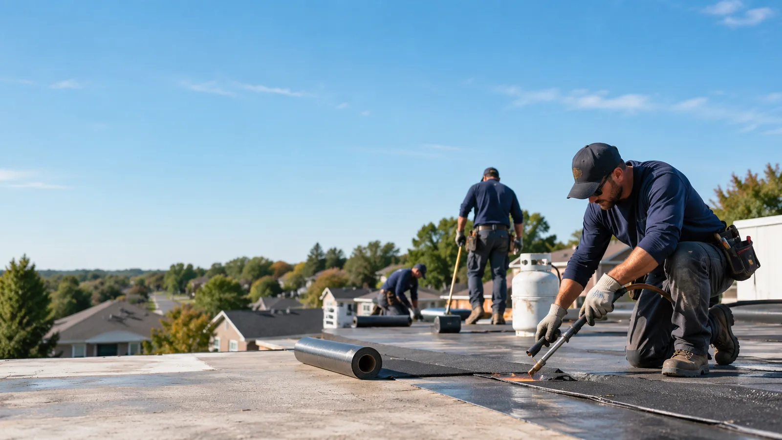 Flat Roof Leak Repair providers in Lamar, IN
